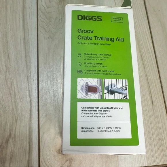 NEW Diggs Groov Crate Training Aid - Navy Blue - Puppy Enrichment Lick Toy Dogs - Picture 5 of 6